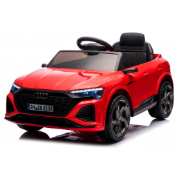 AUDI SQ8 CZERWONY Auto na akumulator EVA Skóra pilot Akumulator litowo-jonowy