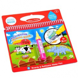 Aquarellbuch mit Marker-Tieren ZA2996