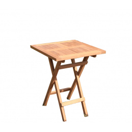Linder Exclusiv Gartentisch TEAK TH024 60x60x75 cm