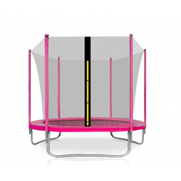 Aga SPORT FIT Trampolin 305 cm Rosa + inneres Schutznetz