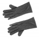 Winterhandschuhe für Touchscreens 2in1 Grau ISO 6412