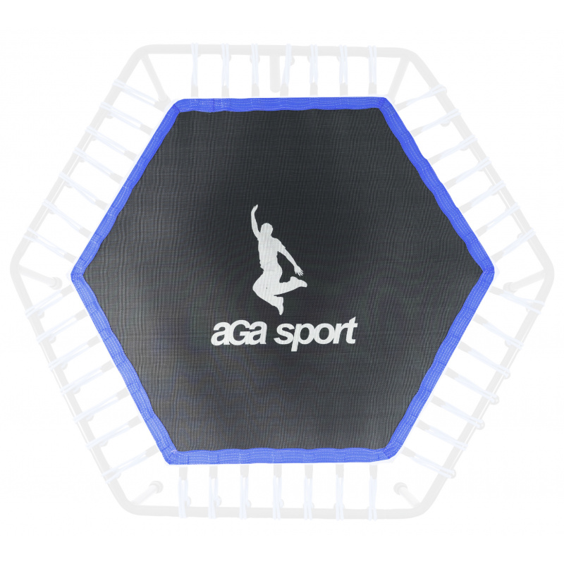 Aga Sprungmatte, Sprungtuch für Fitness-Trampolin130 cm Blau
