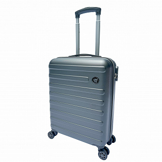 Linder Exclusiv Reisekoffer 40x20x55 cm Grau