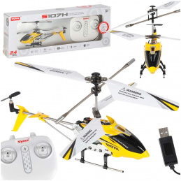 Aga RC Hubschrauber SYMA S107H 2.4GHz RTF gelb