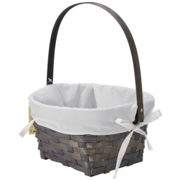 Koszyk wielkanocny bambusowy