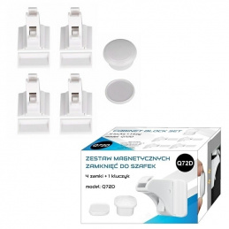 Q72D MAGNETYCZNA BLOKADA SZAFEK 4 SZT.