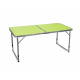Aga Campingtisch, Gartentisch, Klapptisch 120x60x54/60/70 cm Grün