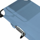Aga 2x Gartenliege mit Verstellfunktion und Sonnendach Hellblau