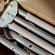 Aga 2x verstellbare Gartenliege mit Sonnendach Beige 6DAZ469 - II. WAHL