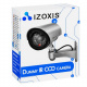 Kamera Attrappe mit LED-Licht ISO-IR-CCD