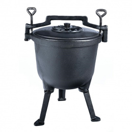 Q43M GRILL KOCIOŁEK ŻELIWNY MYŚLIWSKI 8L