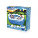 Bestway Familie Aufblasbare Planschbecken 213x207x69 cm 54153