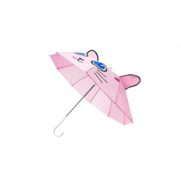 Aga Kinderschirm, Regenschirm, 50 cm Rosa, Klappschirm mit Automatik-Öffnung, Stockschirm