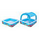 Bestway Schwimmbad mit Überdachung 1,47 x 1,47 x 1,22 m 52192