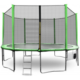 Aga SPORT PRO Trampolin 430 cm Hellgrün