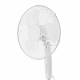 Aga Standventilator 41 cm Weiß, 3-Geschwindigkeitsstufen, Oszillation, Verstellbare höhe, 45 W