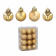 Aga Weihnachtskugeln MIX 3cm 24 Stück Gold