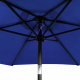 Aga Kippbarer Sonnenschirm 250 cm Blau