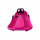 Aga Kinder Schlitten  DS491 Rosa, Kinderschlitten aus Kunststoff, Stabiler Schneebob, Rodelschlitten für Kinder