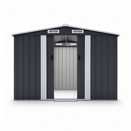 Aga Gartenhaus 300x248x193 cm Dunkelgrau