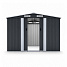 Aga Gartenhaus 300x248x193 cm Dunkelgrau Aga Gartenhaus 300x248x193 cm Dunkelgrau