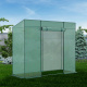 Linder Exclusiv Garten Foliengewächshaus, mit aufrollbare Tür und Fenster MC4308 169x200x77 cm