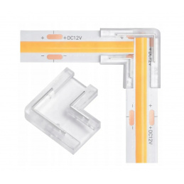 L-förmiger Stecker für 8mm LED-Streifen 2 PIN