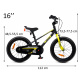 RoyalBaby 2in1 Fahrrad + Langlauf 16 Freestyle RO0154 universal