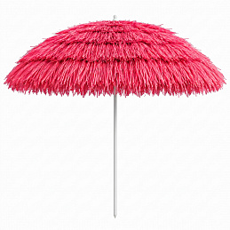 Linder Exclusiv Sonnenschirm, Strandschirm,UV-Schutz 30, Hawaii Rosa