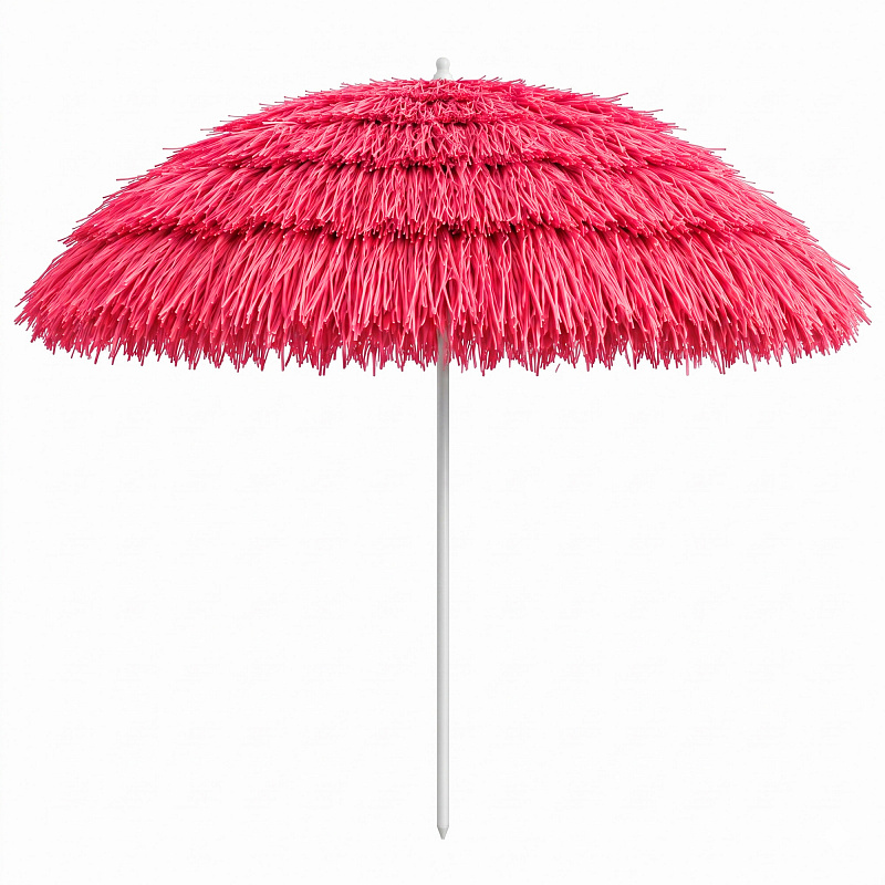 Linder Exclusiv Sonnenschirm, Strandschirm,UV-Schutz 30, Hawaii Rosa