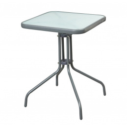 Aga Gartentisch mit galsplatte für 2-4 Personen  MR4351LGY 60x60x70 cm