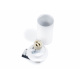 LED-Leuchte LUNGO 2x GU10 Einbauleuchte schwarz