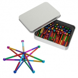 L73E1 KULKI+KLOCKI MAGNETYCZNE KOLOR XL