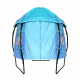 Aga Trampolin Outdoor Zelt EXCLUSIVE 180 cm (6 ft) Hellblau