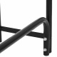 Aga Garden Kaminholzregal 200x36x116cm Schwarz