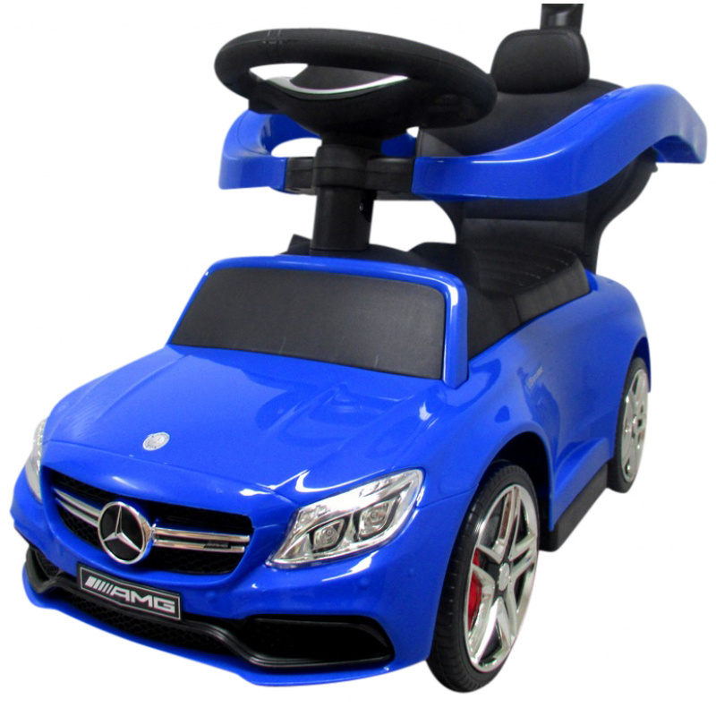 R-Sport Baby Scooter Auto Mercedes AMG c63 2in1 Blau