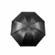 Regenschirm, Klappschirm mit Automatik-Öffnung,  95 cm Schwarz