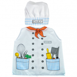 Kostým karnevalového kuchaře pekaře 3-8 let