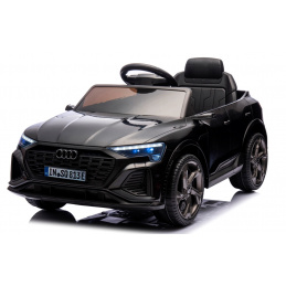 AUDI SQ8 CZARNY Auto na akumulator EVA Skóra pilot Akumulator litowo-jonowy