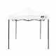 Aga Pavillon, Pop-up-Pavillon, Partyzelte, Faltpavillon  3x3m Weiß