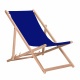 Aga 2x Holzklappliege Blau