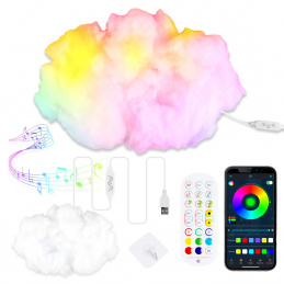 Aga Gewitterwolke mit RGB LED-Beleuchtung