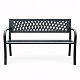 Aga Metall-Gartenbank 125x53 x77 cm