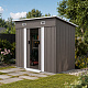 Aga Gartenhaus 217x174x110 cm Grau
