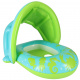 BESTWAY 34091 Nafukovací ponton se stříškou zelený