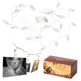 LED-Fotoleuchten 1,5 m 10LED warmweiß