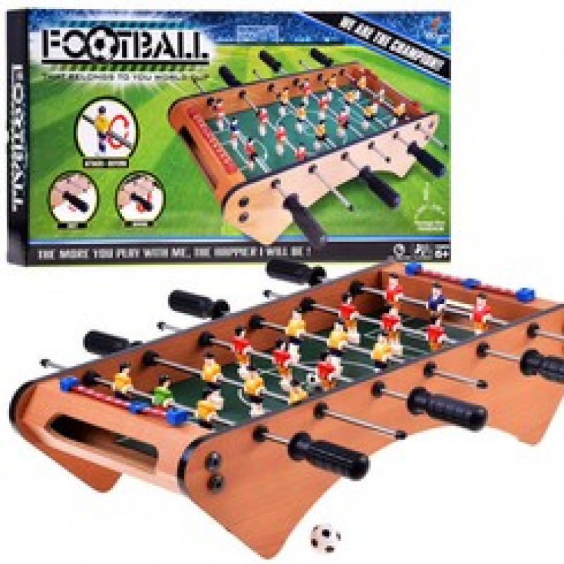 Mini-Tischfußball aus Holz GR0420