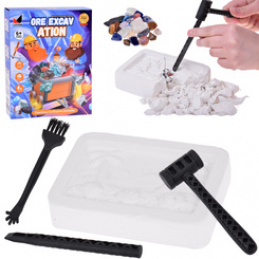 Mały archeolog wykopaliska kamienie szlachetne szukanie skarbów ZA5597 uniwersalny