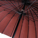 Aga Regenschirm, Klappschirm mit Automatik-Öffnung,  115 cm Braun, Stockschirm
