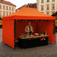 Aga Nůžkový stánek PARTY 3x4,5m Oranžový